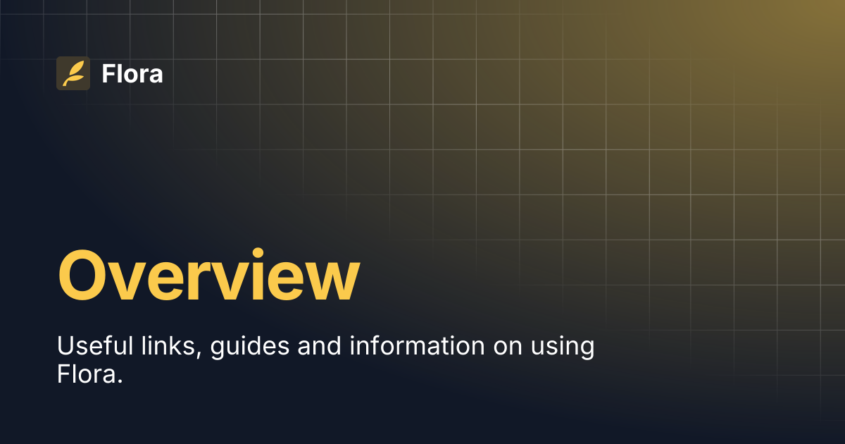 Overview Flora